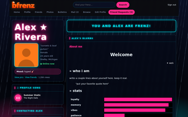Neon Rain preview